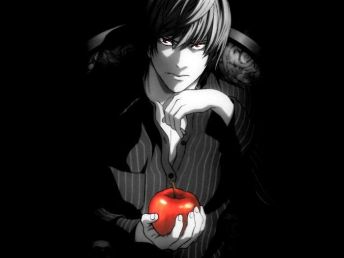 Anime-Bilder-Light-mit-Apfel