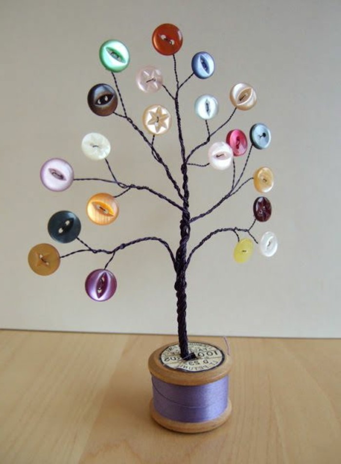 Ausgefallene-Geschenkideen-ein-Baum-aus-Knopfen