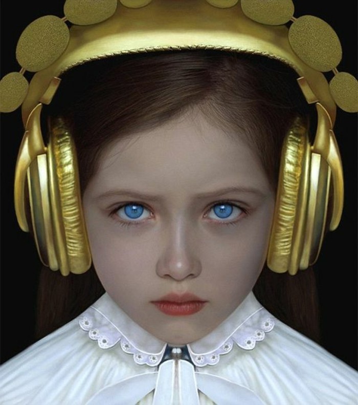 Kopfhörer-für-Kinder-golden-und-elegant