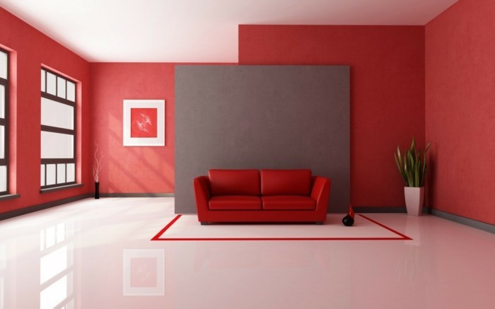 cooles-rotes-interieur-wunderschönes-wohnzimmer-rote-wände
