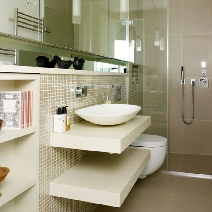 elegantes-modell-badezimmer-moderne-weiße-waschbecken