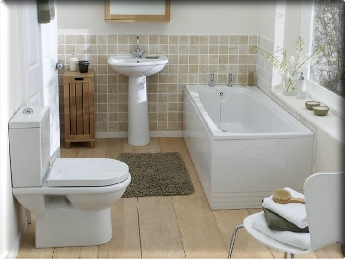 kleines-badezimmer-ideen-elegante-weiße-möbel