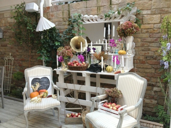 40 Beispiele für Shabby Chic Garten mit VintageFlair