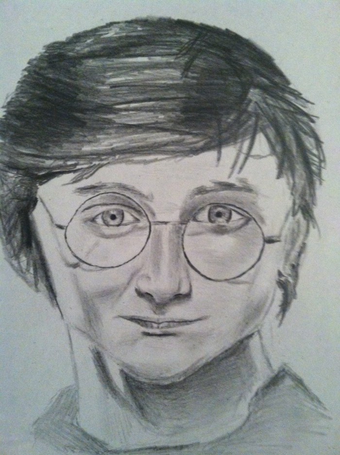Zeichnen-lernen-mit-Bleistift-Harry-Potter