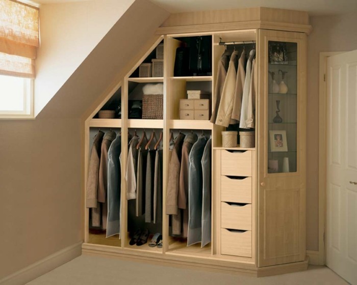 1001+ Ideen für Einbauschrank für Dachschräge - tolle Designs