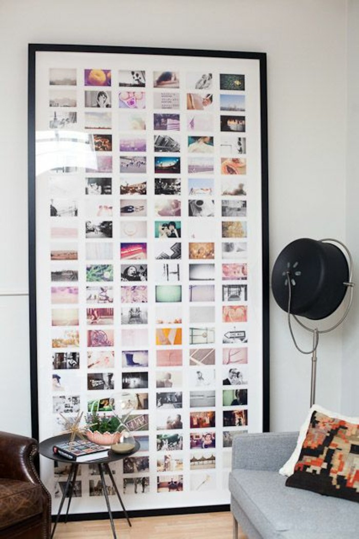 Fotowand-Ideen-für-wohnzimmer
