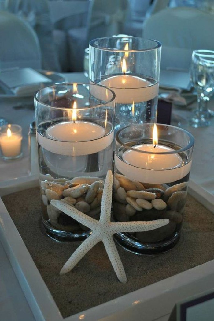 Maritim-Deko-drei-Kerzen-mit-Seesteine