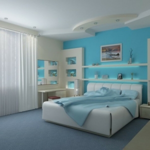 50 beruhigende Ideen für Schlafzimmer Wandgestaltung