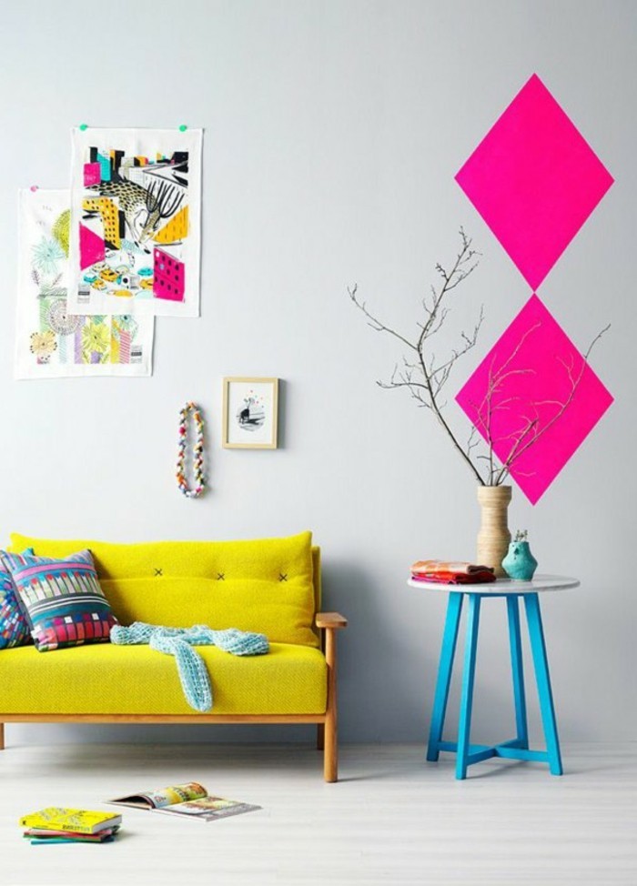 auffälliges-design-wohnzimmer-wandfarben-ideen