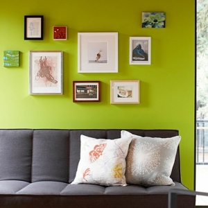 100 Interieur Ideen mit grellen Wandfarben! - Archzine.net