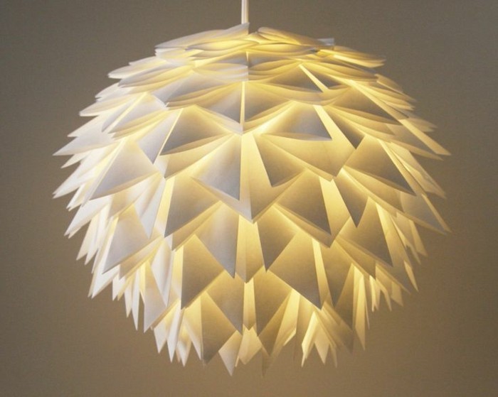 origami-lampenschirm-schöne-bastelnidee