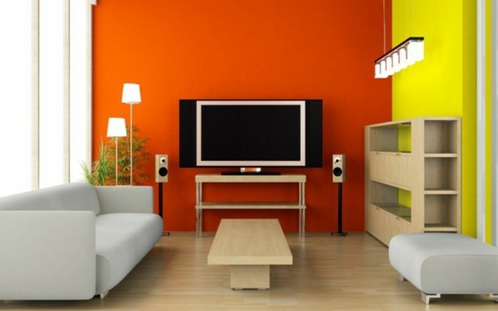 originelle-wandfarben-ideen-fürs-wohnzimmer