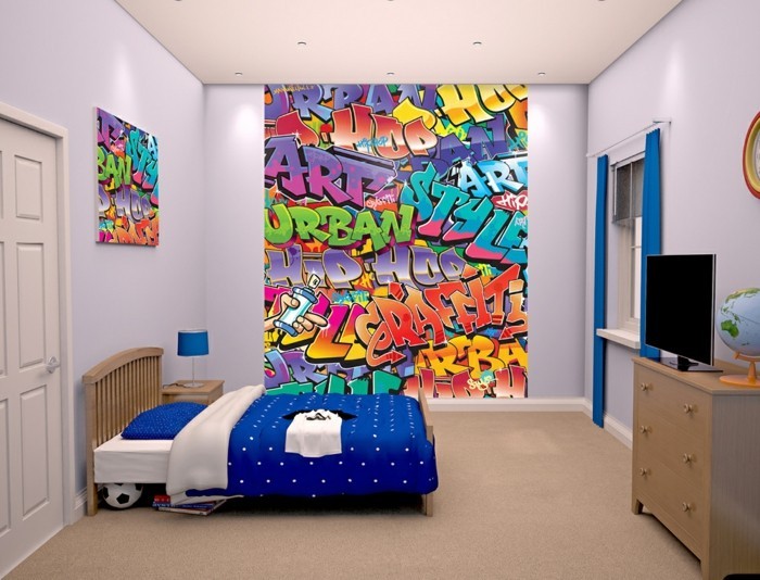 Graffiti-Kinderzimmer-wie-ein-Bild