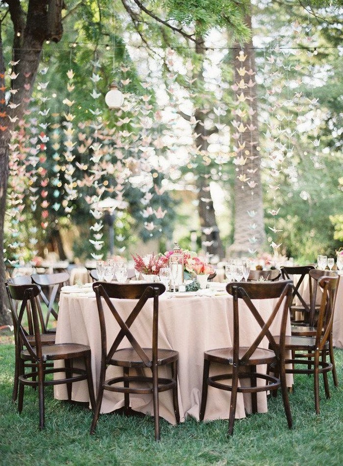 Heiraten im Garten 100 Hochzeit Deko Ideen