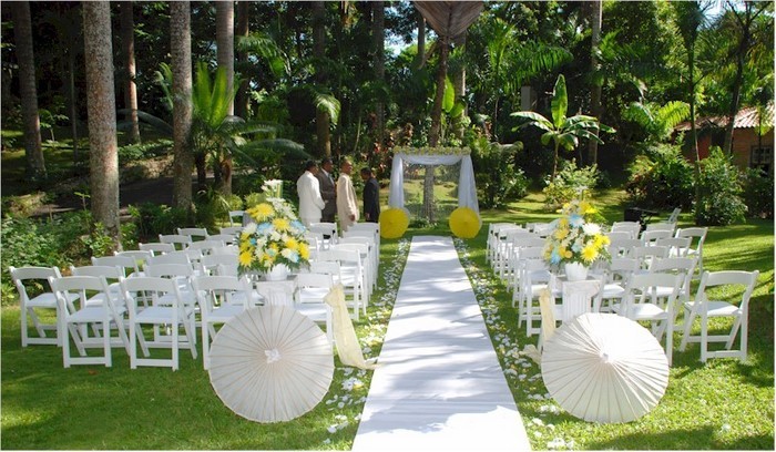 Heiraten im Garten: 100 Hochzeit Deko Ideen