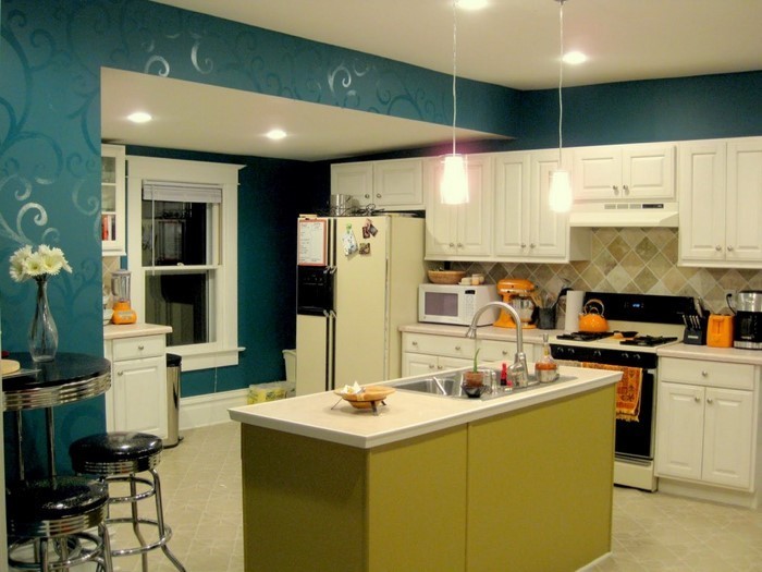 Küche-Wandgestaltung-Ein-modernes-Design