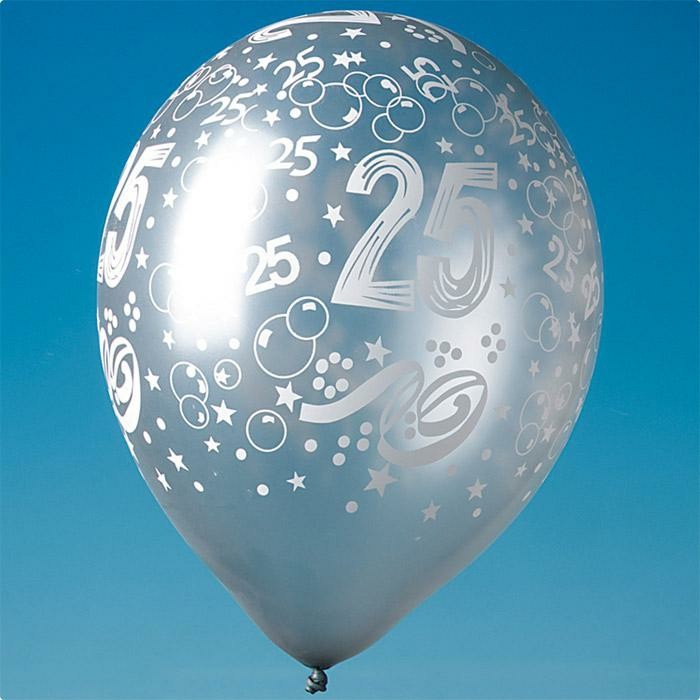 Silberhochzeit-Tischdeko-von-partydeko-Luftballons