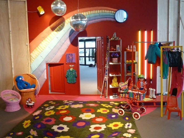 Wand-Streichen-Ideen-fürs-Kinderzimmer-Eine-auffällige-Dekoration