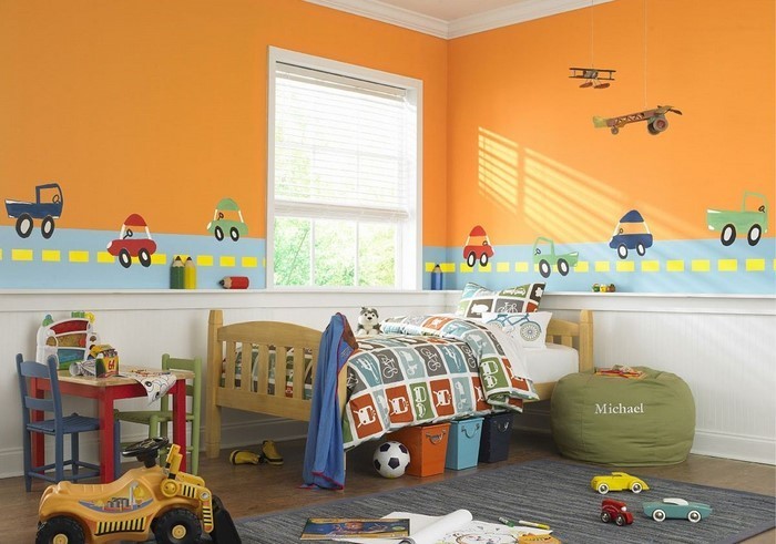 Wand-Streichen-Ideen-fürs-Kinderzimmer-Eine-außergewöhnliche-Ausstrahlung