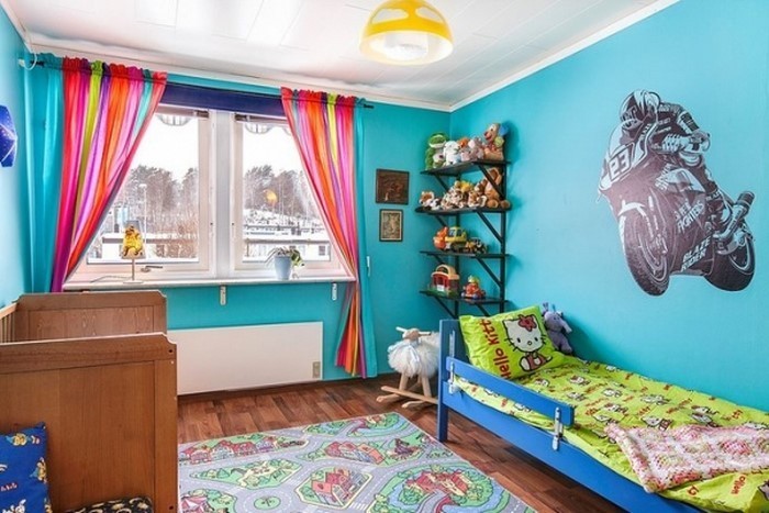 Wand-Streichen-Ideen-fürs-Kinderzimmer-Eine-außergewöhnliche-Deko