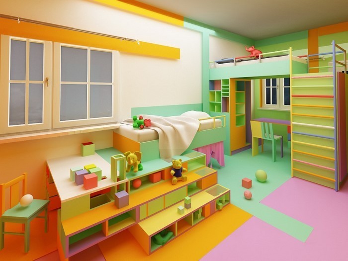 Wand-Streichen-Ideen-fürs-Kinderzimmer-Eine-kreative-Atmosphäre