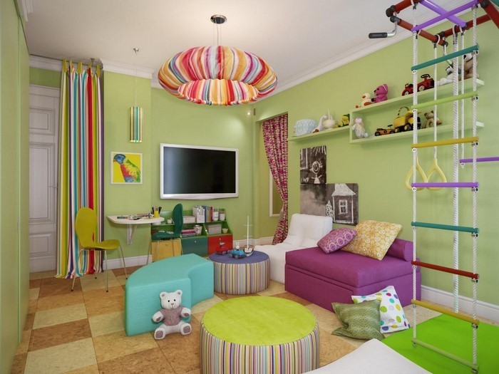 Wand-Streichen-Ideen-fürs-Kinderzimmer-Eine-wunderschöne-Gestaltung