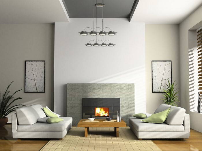 Wandfarben-Ideen-fürs-Wohnzimmer-Ein-modernes-Interieur