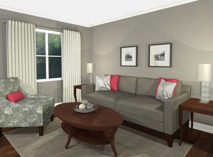 Wohnzimmer-Farben-verblüffendes-Design