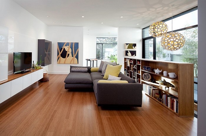 Wohnzimmer-Ideen-mit-Gelb-Eine-auffällige-Deko