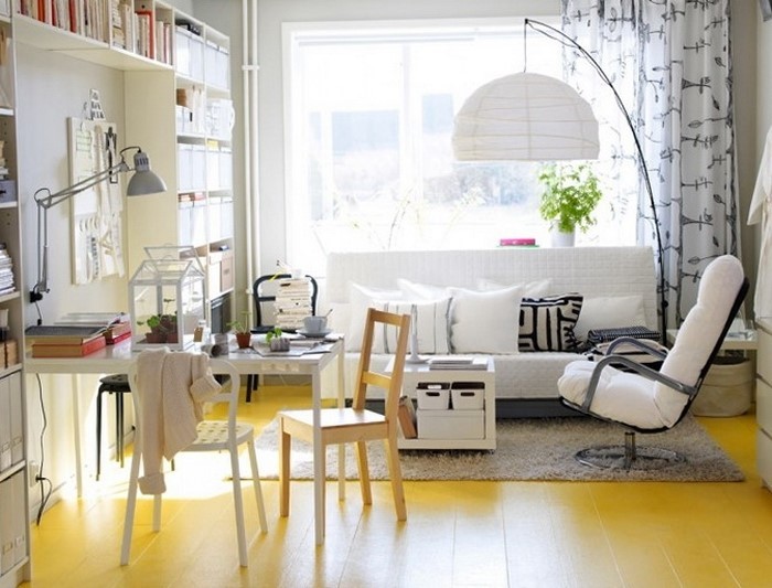 Wohnzimmer-Ideen-mit-Gelb-Eine-außergewöhnliche-Ausstattung
