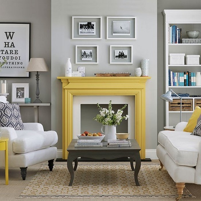 Wohnzimmer-Ideen-mit-Gelb-Eine-außergewöhnliche-Gestaltung