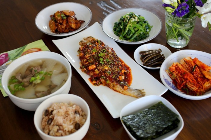 ausgefallene-Tischdeko-aus-der-Korea-Küche