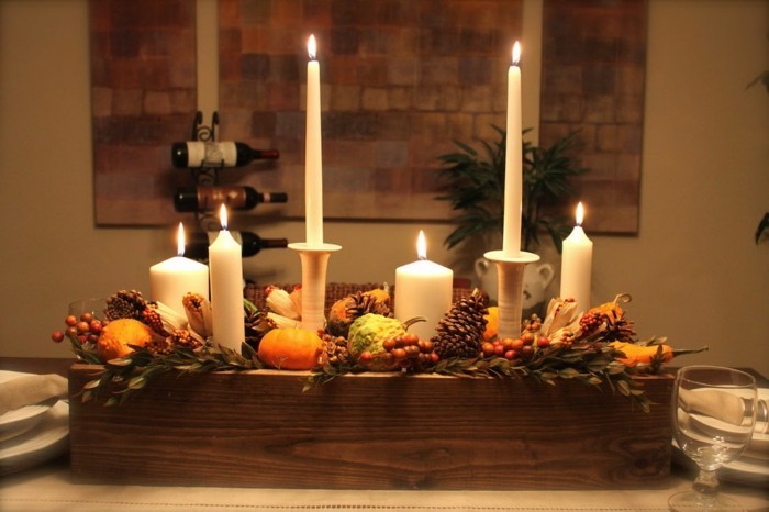 ausgefallene-Tischdeko-mit-Herbst-Elemente
