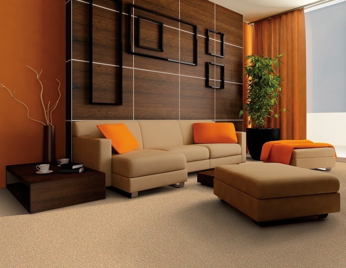 Farben-für-Wohnzimmer-in-Orange-Eine-kreative-Ausstattung