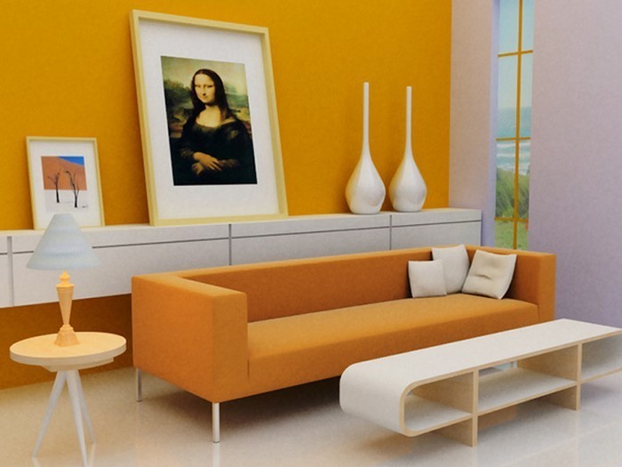 Farben-für-Wohnzimmer-in-Orange-Eine-moderne-Atmosphäre