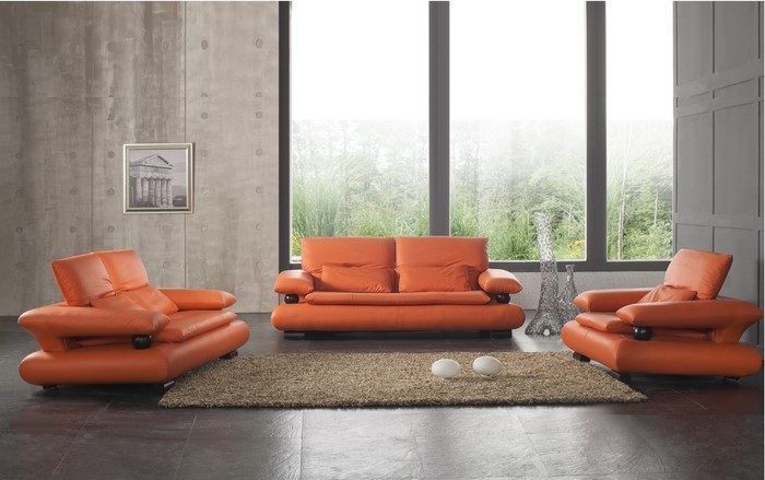 Farben-für-Wohnzimmer-in-Orange-Eine-moderne-Gestaltung