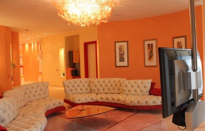 Farben-für-Wohnzimmer-in-Orange-Eine-tolle-Entscheidung