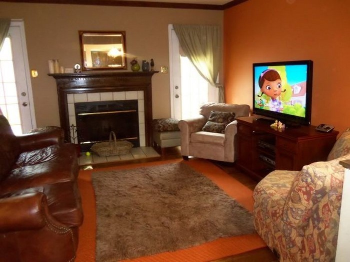 Farben-für-Wohnzimmer-in-Orange-Eine-verblüffende-Gestaltung