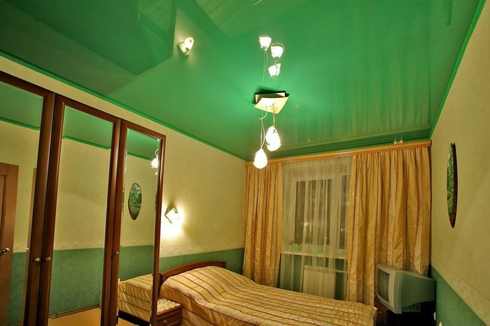 Farben-fürs-Schlafzimmer-Grün-Ein-kreatives-Design