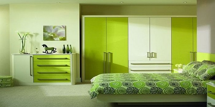 Farben-fürs-Schlafzimmer-Grün-Eine-coole-Еinrichtung
