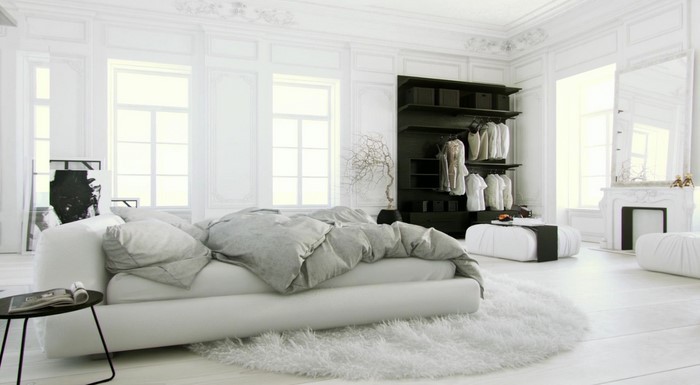 Farben-fürs-Schlafzimmer-Weiß-Eine-verblüffende-Gestaltung (Copy)