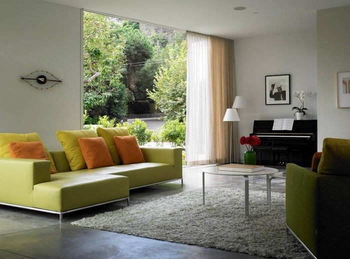 Grünes-Wohnzimmer-Design-Ein-außergewöhnliches-Design