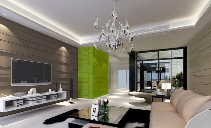 Grünes-Wohnzimmer-Design-Eine-außergewöhnliche-Entscheidung