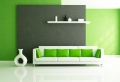 Grünes Wohnzimmer Design: 76 tolle Tipps und Tricks