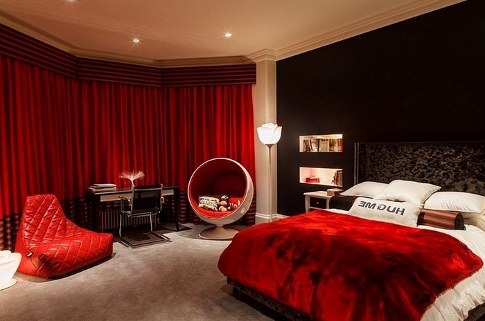 Rotes-Schlafzimmer-Design-Ein-cooles-Design