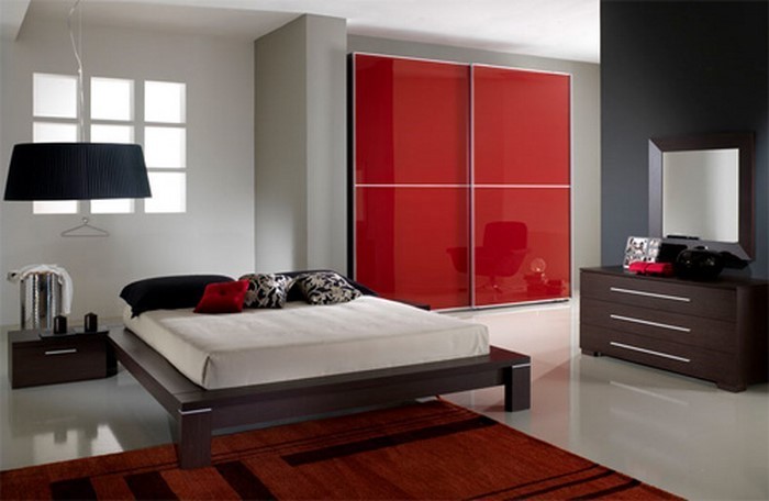 Rotes-Schlafzimmer-Design-Ein-wunderschönes-Design