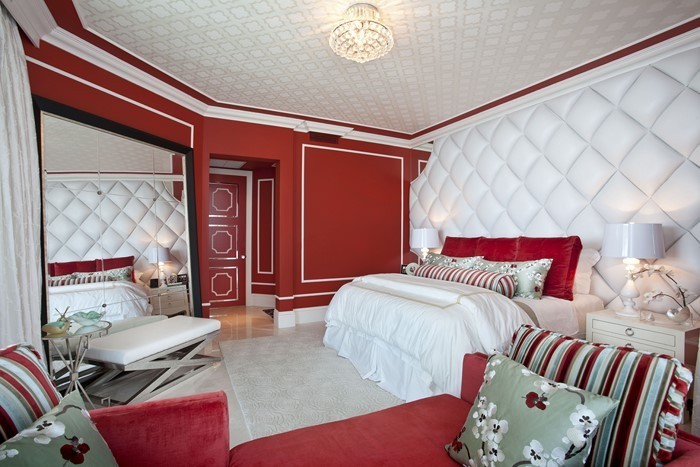 Rotes-Schlafzimmer-Design-Eine-außergewöhnliche-Gestaltung