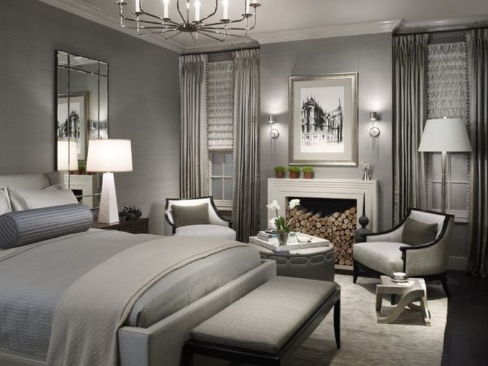 Schlafzimmer-Ideen-mit-Grau-Eine-außergewöhnliche-Gestaltung