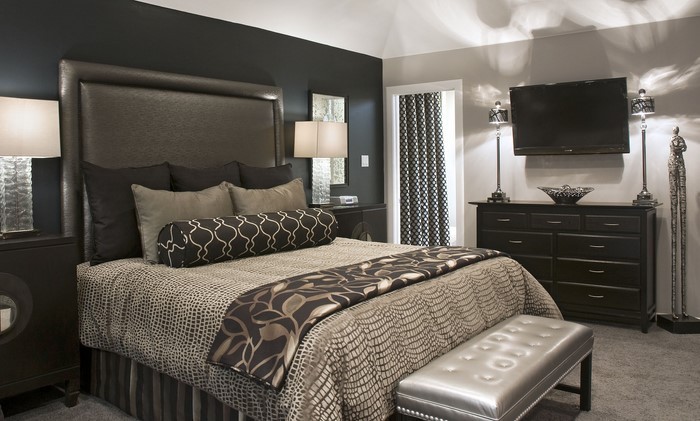 Schlafzimmer-Ideen-mit-Grau-Eine-kreative-Ausstattung