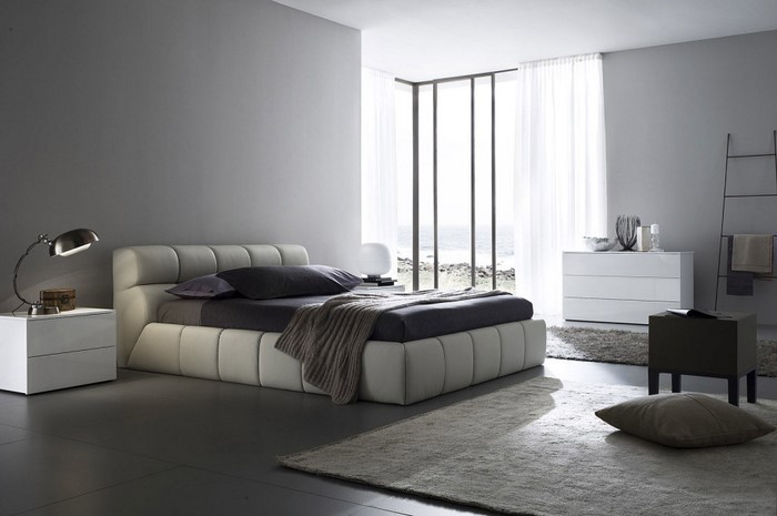Schlafzimmer-Ideen-mit-Grau-Eine-wunderschöne-Еinrichtung